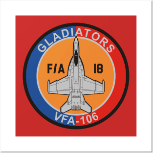 VFA-106 Gladiators - F/A-18 Posters and Art